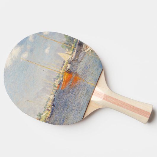 Claude Monet. Red Boats, Argenteuil Tafeltennisbatje (Zijkant)