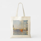 Claude Monet. Red Boats, Argenteuil Tote Bag (Achterkant)