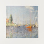 Claude Monet. Red Boats, Argenteuil Wandkleed (Voorkant)