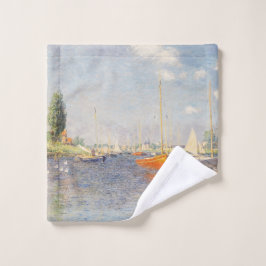 Claude Monet. Red Boats, Argenteuil Washandje