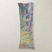 Claude Monet | Reflecties op het water, 1917 Lichaamskussen (Voorkant Verticaal)