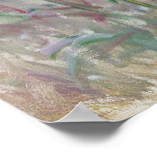 Claude Monet | Reflecties op het water, 1917 Poster (Hoek)