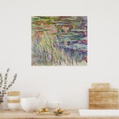 Claude Monet | Reflecties op het water, 1917 Poster (Keuken)