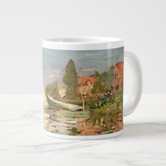 Claude Monet | Regatta at Argenteuil, c.1872 Grote Koffiekop (Voorkant rechts)