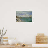 Claude Monet - Regatta bij Sainte-Adresse Poster (Keuken)