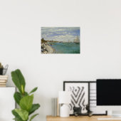 Claude Monet - Regatta bij Sainte-Adresse Poster (Thuiskantoor)
