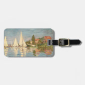 Claude Monet | Regatta te Argenteuil, c.1872 Bagagelabel (Voorkant horizontaal)