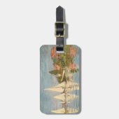 Claude Monet | Regatta te Argenteuil, c.1872 Bagagelabel (Voorkant verticaal)