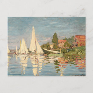 Claude Monet   Regatta te Argenteuil, c.1872 Briefkaart