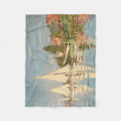 Claude Monet | Regatta te Argenteuil, c.1872 Fleece Deken (Voorkant)