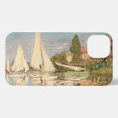 Claude Monet | Regatta te Argenteuil, c.1872 iPhone Hoesje (Achterkant horizontaal)