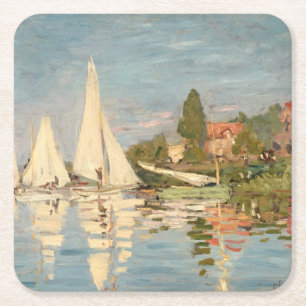 Claude Monet   Regatta te Argenteuil, c.1872 Kartonnen Onderzetters