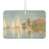 Claude Monet | Regatta te Argenteuil, c.1872 Luchtverfrisser (Achterkant)