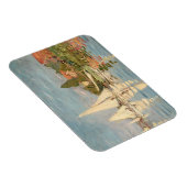 Claude Monet | Regatta te Argenteuil, c.1872 Magneet (Rechterzijde)