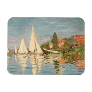 Claude Monet   Regatta te Argenteuil, c.1872 Magneet