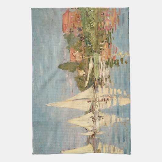 Claude Monet | Regatta te Argenteuil, c.1872 Theedoek (Verticaal)