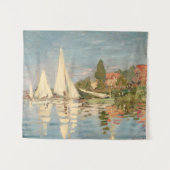 Claude Monet | Regatta te Argenteuil, c.1872 Wandkleed (Voorkant (horizontaal))