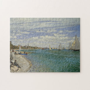 Claude Monet Regatta te Sainte-Adresse Legpuzzel