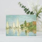 Claude Monet. Regattas at Argenteuil (Staand voorkant)