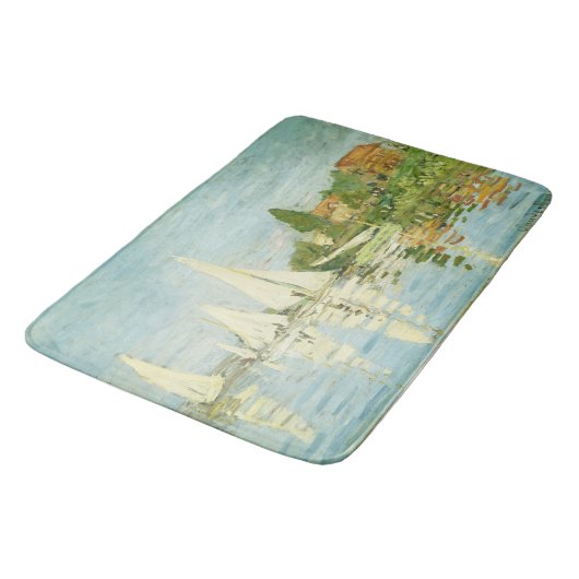 Claude Monet. Regattas at Argenteuil Badmat (Gekanteld)