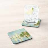 Claude Monet. Regattas at Argenteuil Bier Onderzetter (Rechterzijde)