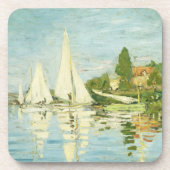 Claude Monet. Regattas at Argenteuil Bier Onderzetter (Voorkant)