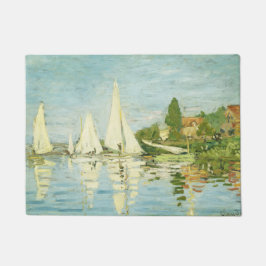 Claude Monet. Regattas at Argenteuil Deurmat