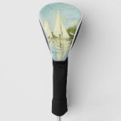 Claude Monet. Regattas at Argenteuil Golfheadcover (Voorkant)