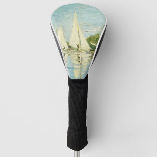 Claude Monet. Regattas at Argenteuil Golfheadcover (Voorkant)