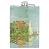 Claude Monet. Regattas at Argenteuil Heupfles (Achterkant)