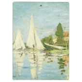 Claude Monet. Regattas at Argenteuil Klembord (Achterkant)