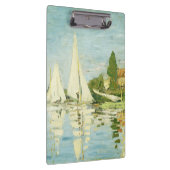 Claude Monet. Regattas at Argenteuil Klembord (Rechts)