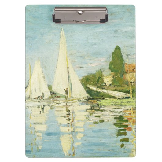 Claude Monet. Regattas at Argenteuil Klembord (Voorkant)