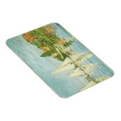 Claude Monet. Regattas at Argenteuil Magneet (Rechterzijde)