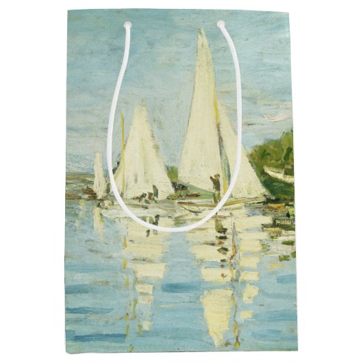 Claude Monet. Regattas at Argenteuil Medium Cadeauzakje (Voorkant)