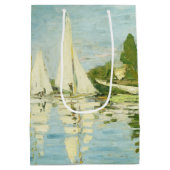 Claude Monet. Regattas at Argenteuil Medium Cadeauzakje (Achterkant)