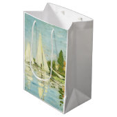 Claude Monet. Regattas at Argenteuil Medium Cadeauzakje (Voorkant Gekanteld)