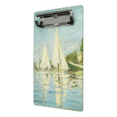 Claude Monet. Regattas at Argenteuil Mini Klembord (Angled2)