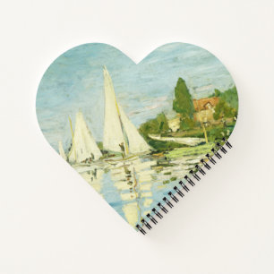 Claude Monet. Regattas at Argenteuil Notitieboek