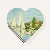 Claude Monet. Regattas at Argenteuil Notitieboek (Voorkant)