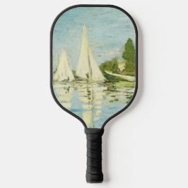 Claude Monet. Regattas at Argenteuil Pickleball Paddle