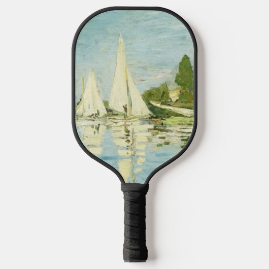 Claude Monet. Regattas at Argenteuil Pickleball Paddle (Voorkant)