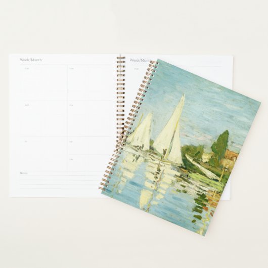Claude Monet. Regattas at Argenteuil Planner (Display)