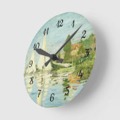 Claude Monet. Regattas at Argenteuil Ronde Klok (Hoek)