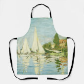 Claude Monet. Regattas at Argenteuil Schort (Voorkant)