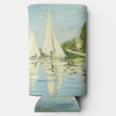 Claude Monet. Regattas at Argenteuil Seltzer Blikjeskoeler (Achterkant)