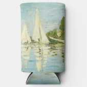 Claude Monet. Regattas at Argenteuil Seltzer Blikjeskoeler (Voorkant)