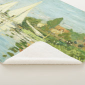 Claude Monet. Regattas at Argenteuil Sherpa Deken (3/4)