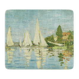 Claude Monet. Regattas at Argenteuil Snijplank