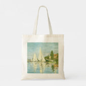 Claude Monet. Regattas at Argenteuil Tote Bag (Achterkant)